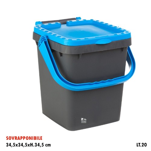 Pattumiera ecoplus blu - ecoplus,