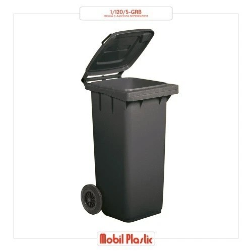 Bidone pattumiera 120 - bidone, l