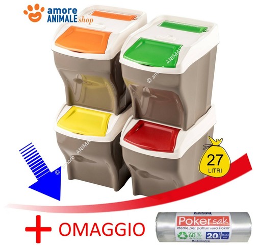 Pattumiera raccolta - pattumiera,