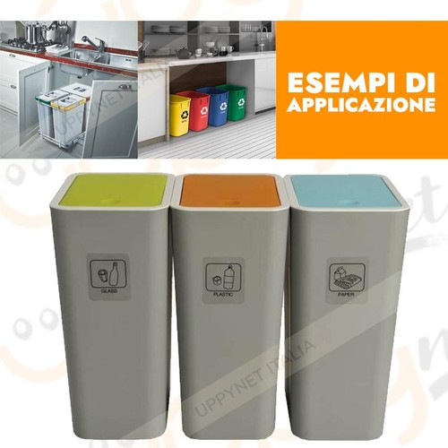 Set pattumiera raccolta - pattumiera,